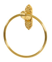 Alno Ribbon & Reed Bath Towel Ring