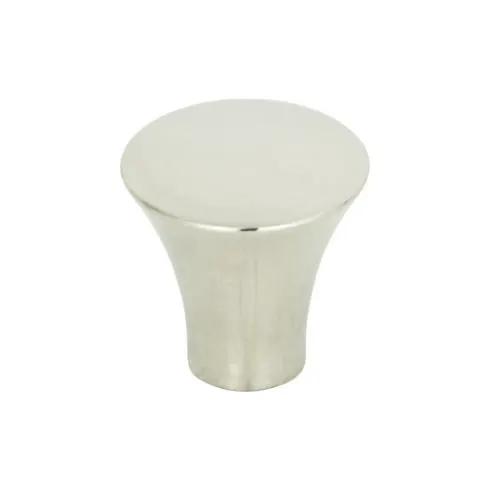polished stainless steel knob
