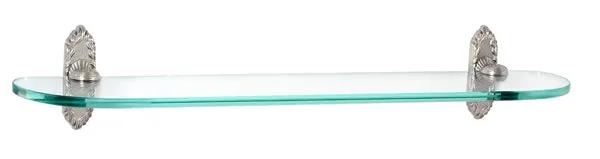 Alno Ribbon & Reed Bath 24" Glass Shelf w/Brackets by Alno