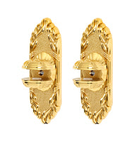 Alno Ribbon & Reed Bath Glass Shelf Brackets Only