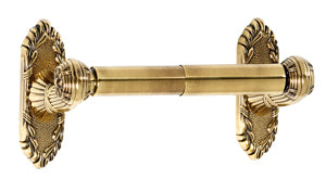 polished antique tissue holder