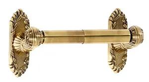 polished antique tissue holder