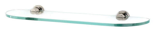 Alno Infinity Bath 18" Glass Shelf w/Brackets