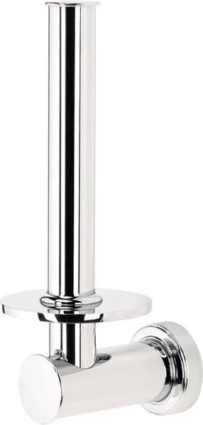 polished chrome tissue holder
