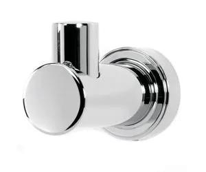 polished chrome robe hook