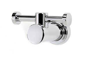 polished chrome robe hook