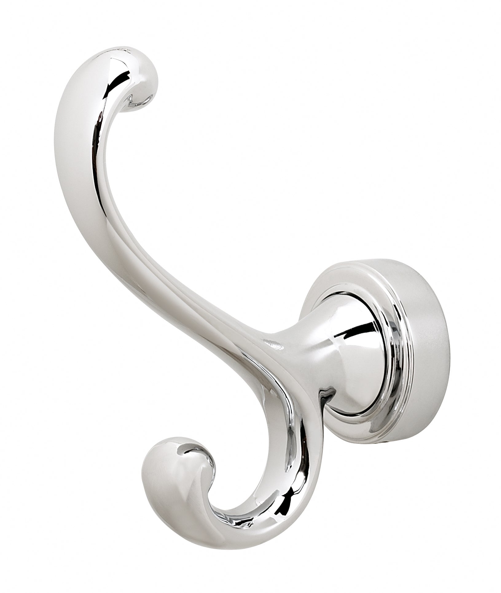 polished chrome robe hook