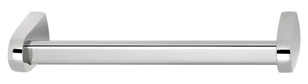 polished chrome towel bar