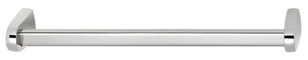 polished chrome towel bar