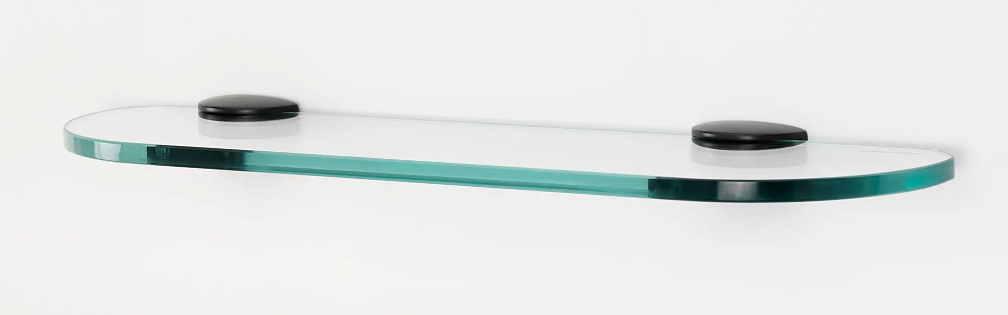 Alno Euro Bath 18" Glass Shelf w/Brackets by Alno