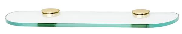 Alno Euro Bath 18" Glass Shelf w/Brackets by Alno