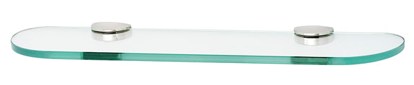 Alno Euro Bath 18" Glass Shelf w/Brackets