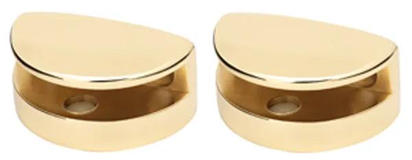 Alno Euro Bath Glass Shelf Brackets Only by Alno