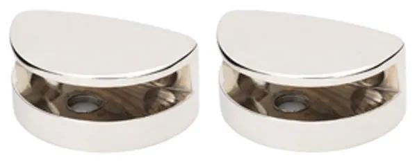 Alno Euro Bath Glass Shelf Brackets Only by Alno