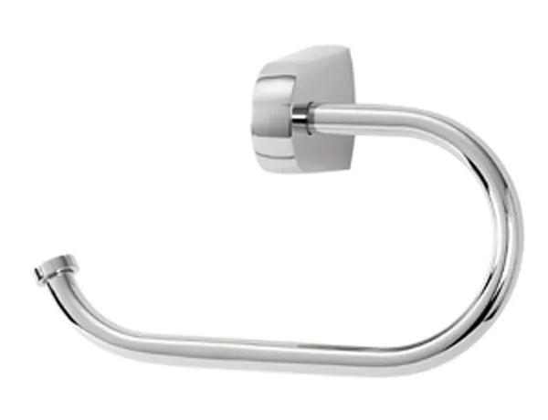 polished chrome tissue holder