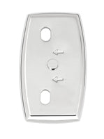 polished chrome baseplate