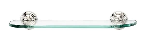 Alno Embassy Bath 18" Glass Shelf w/Brackets by Alno