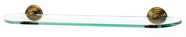 Alno Embassy Bath 24" Glass Shelf w/Brackets