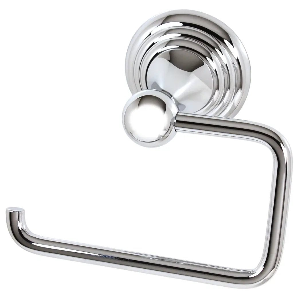 polished chrome tissue holder