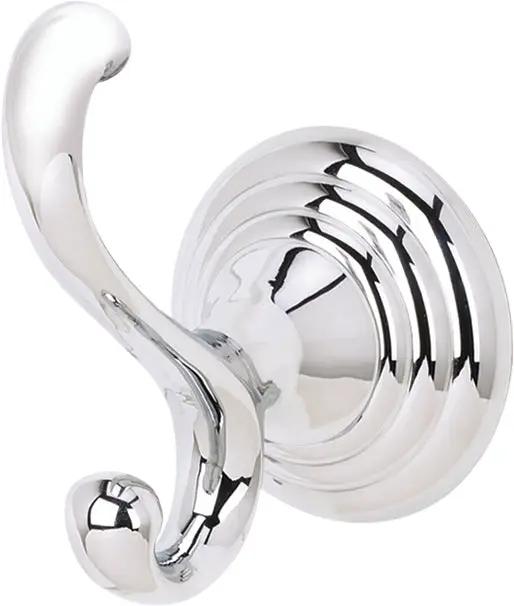 polished chrome robe hook