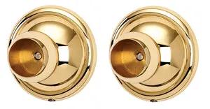 Alno Yale Bath Shower Rod Brackets Only by Alno