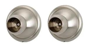 Alno Yale Bath Shower Rod Brackets Only by Alno