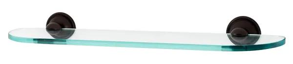 Alno Yale Bath 24" Glass Shelf w/Brackets by Alno