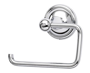 polished chrome tissue holder