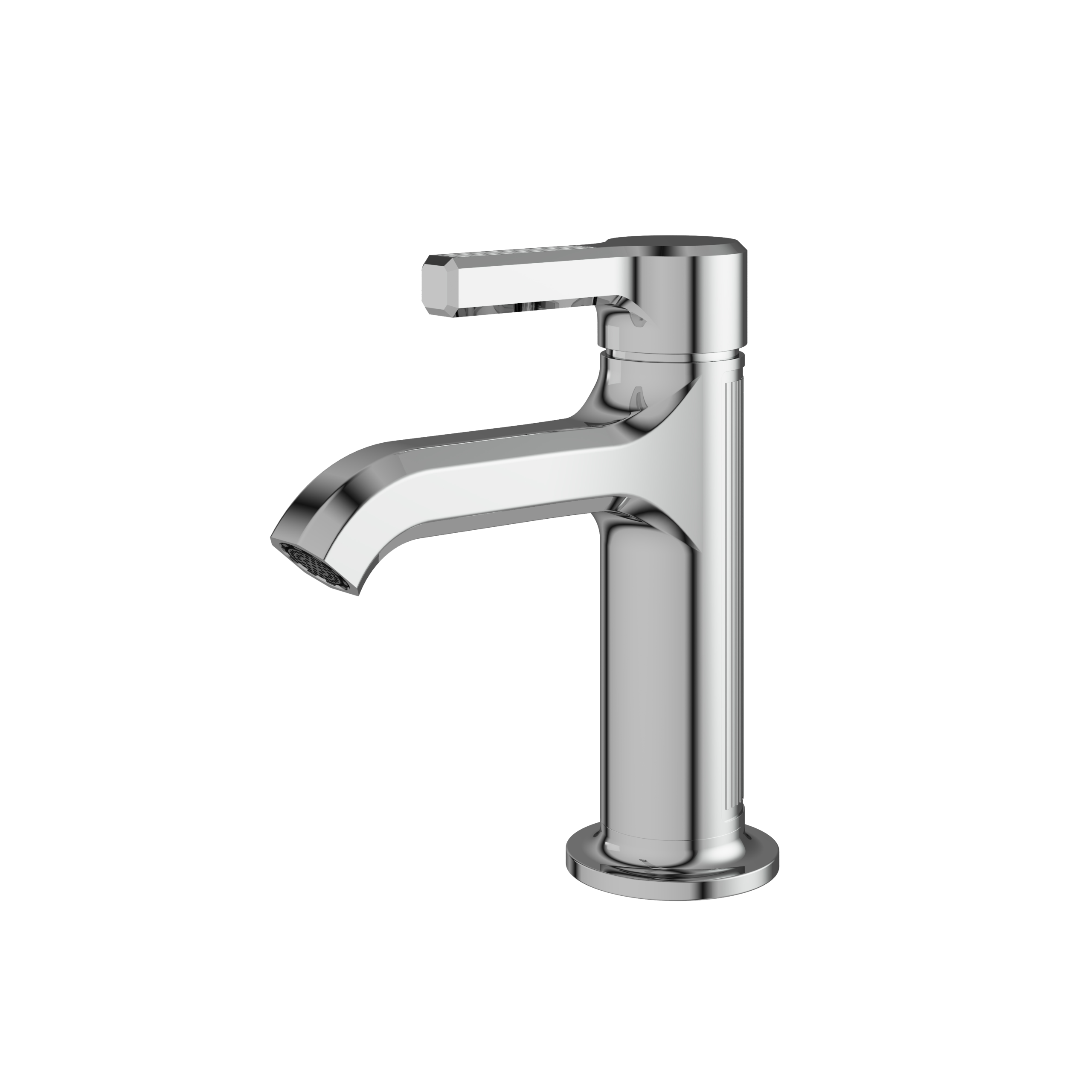 polished chrome bidet faucet