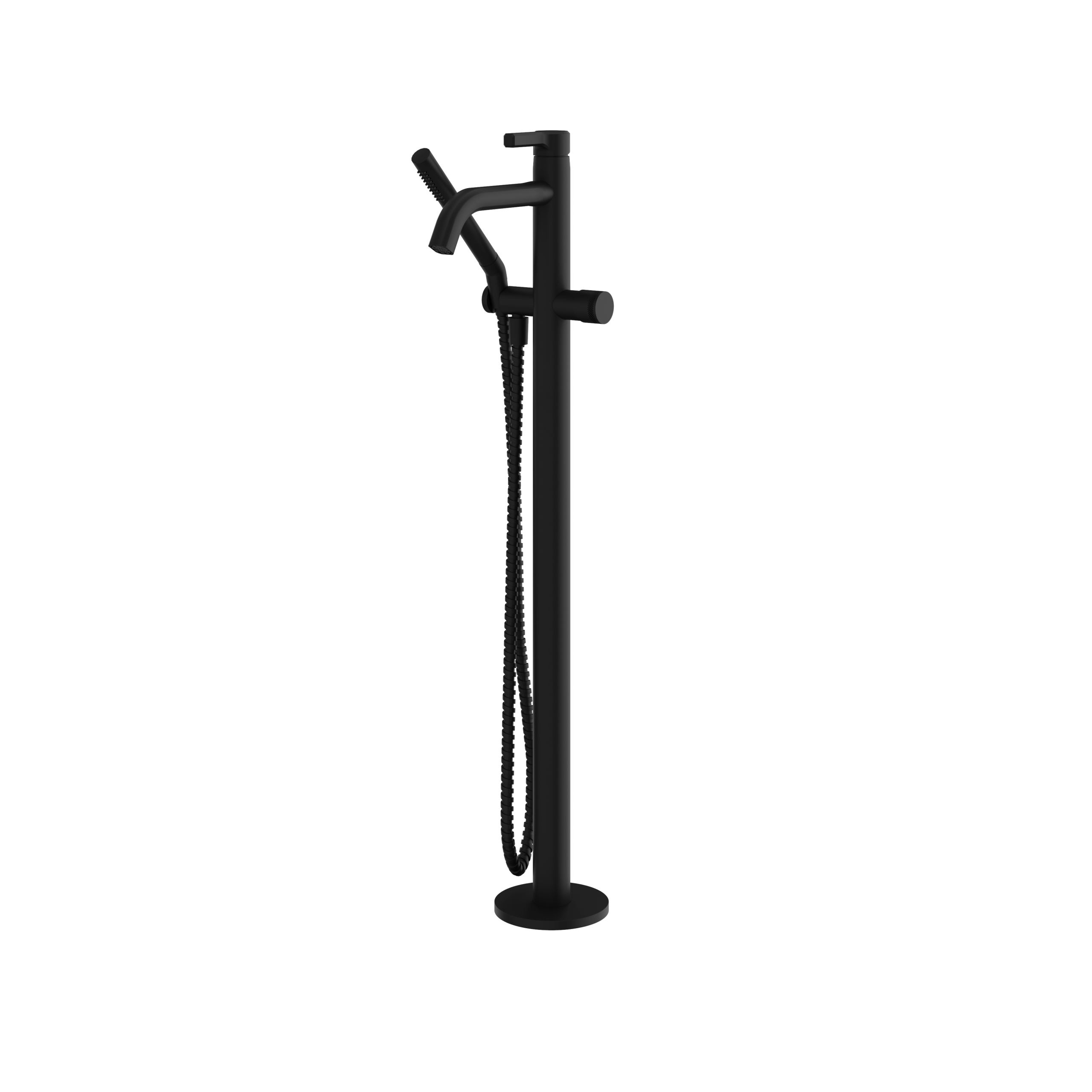 Aquabrass Ariston Floor Tub Filler With Handshower by Aquabrass