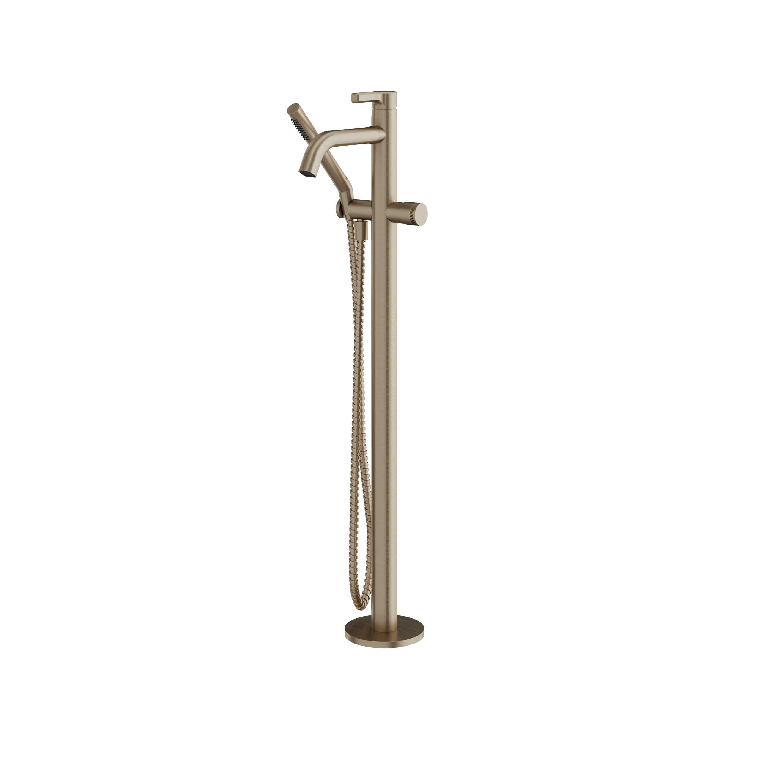 Aquabrass Ariston Floor Tub Filler With Handshower by Aquabrass