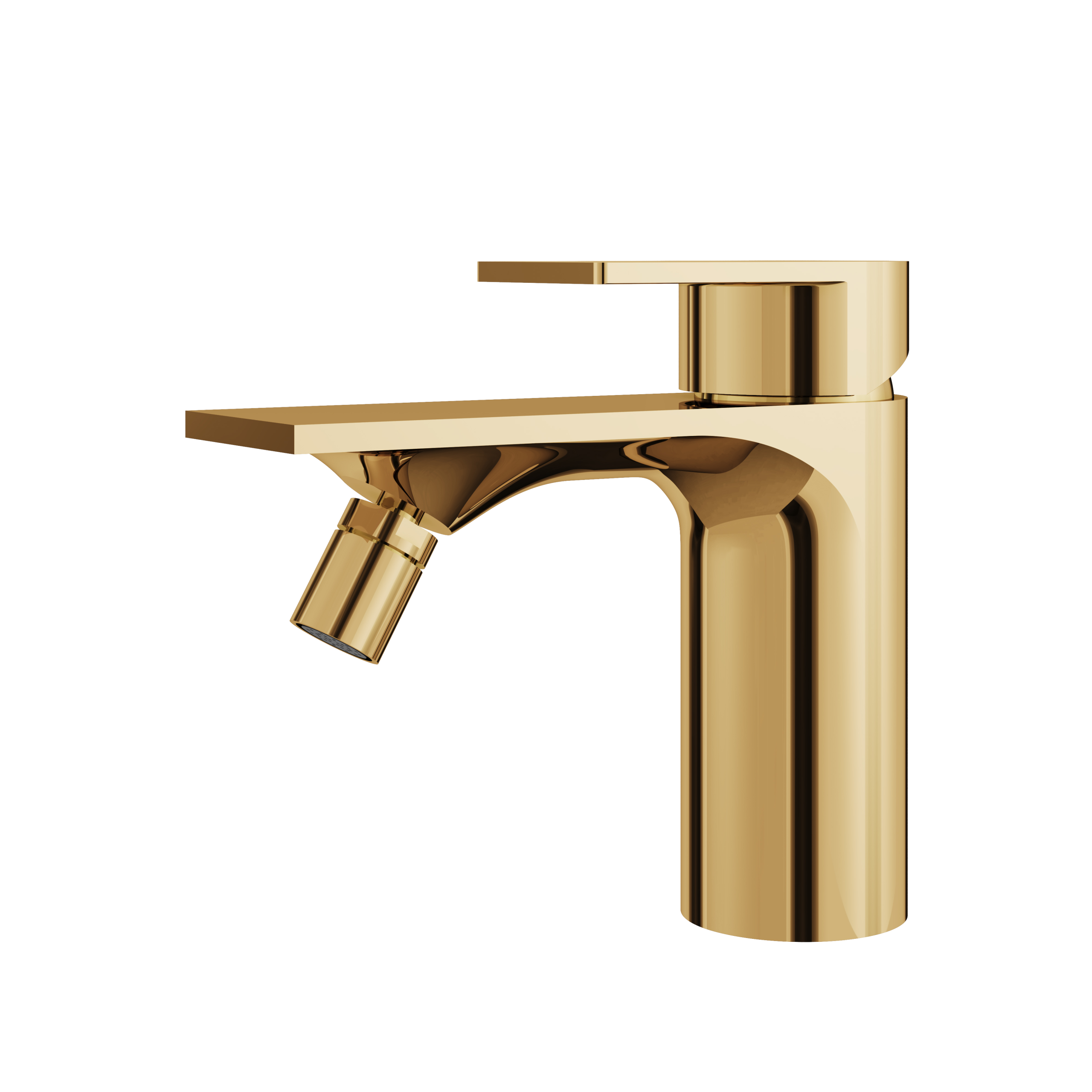 Aquabrass Alpha Single Hole Bidet Faucet by Aquabrass
