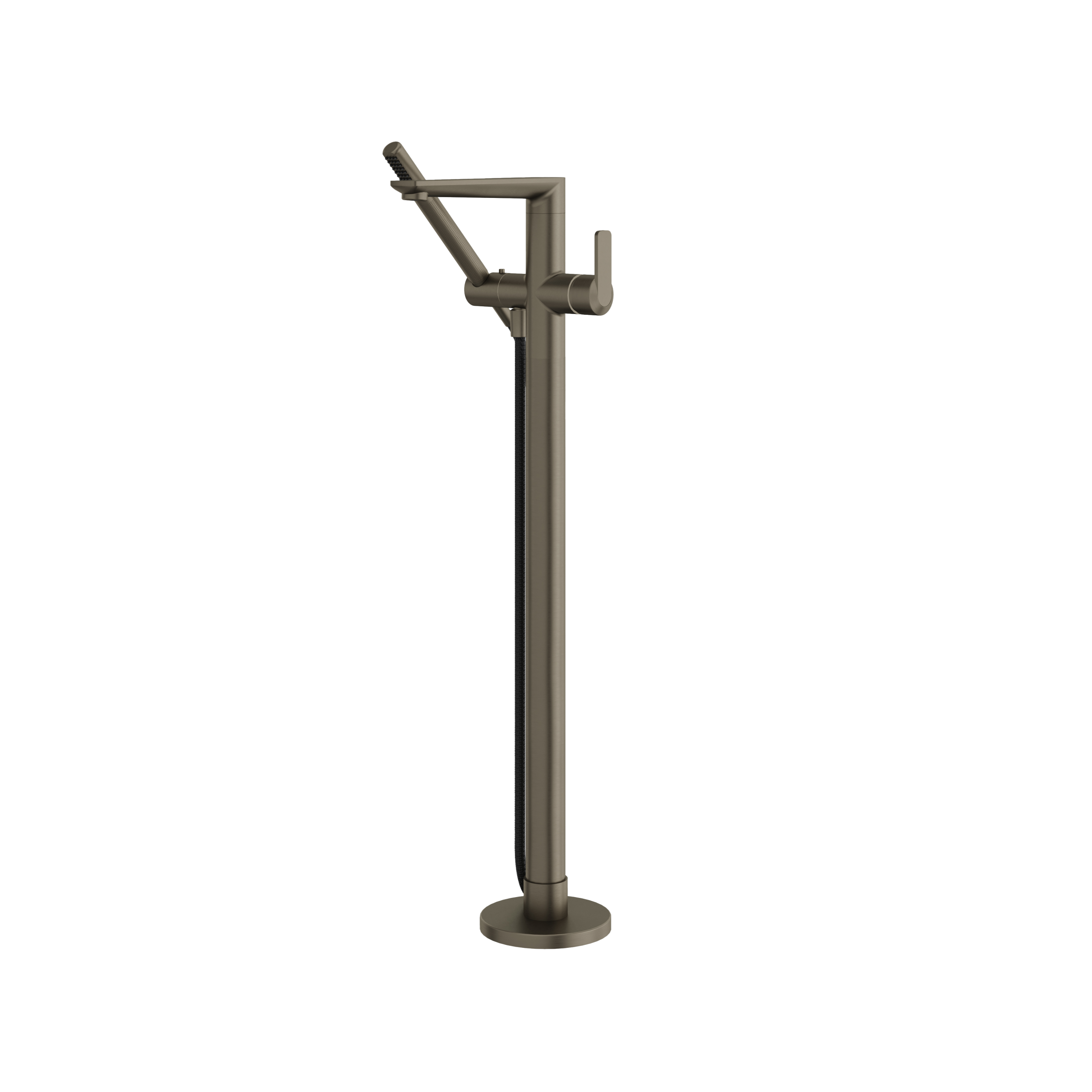 Aquabrass Floor Tub Filler With Hand Shw by Aquabrass