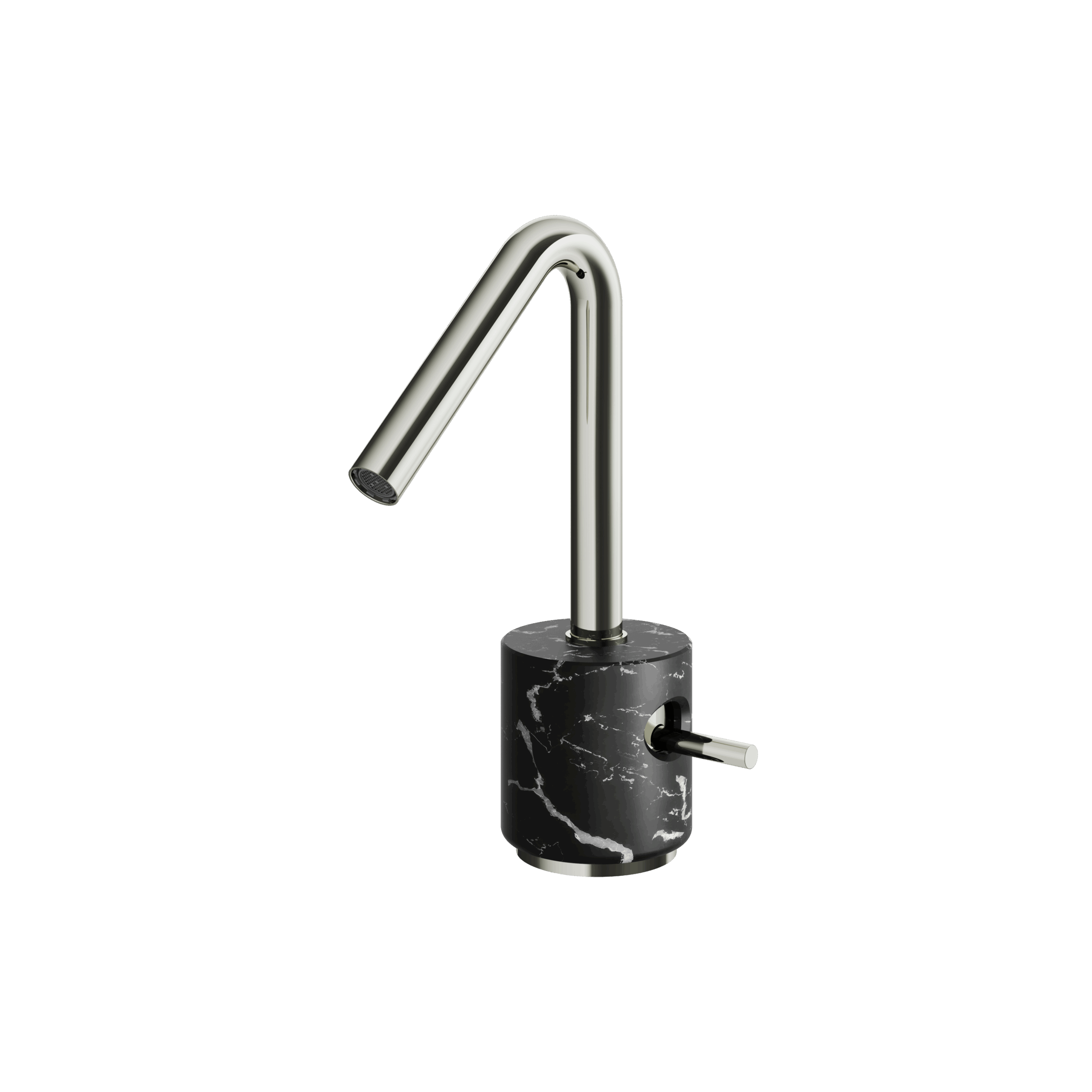 Aquabrass Marmo Single Hole Lavatory Faucet - Marquina by Aquabrass