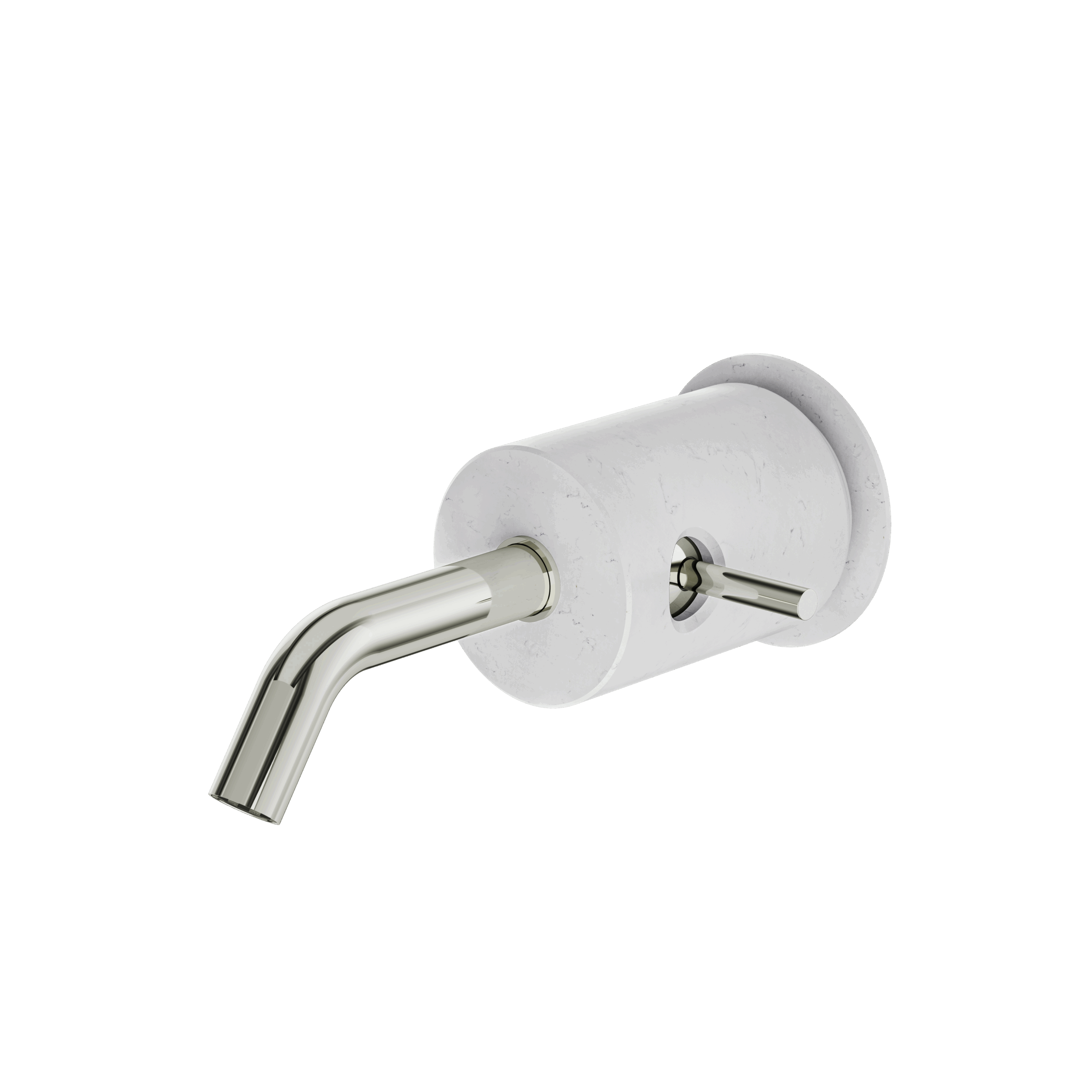 Aquabrass Marmo Wall Lavatory Faucet - Carrara by Aquabrass