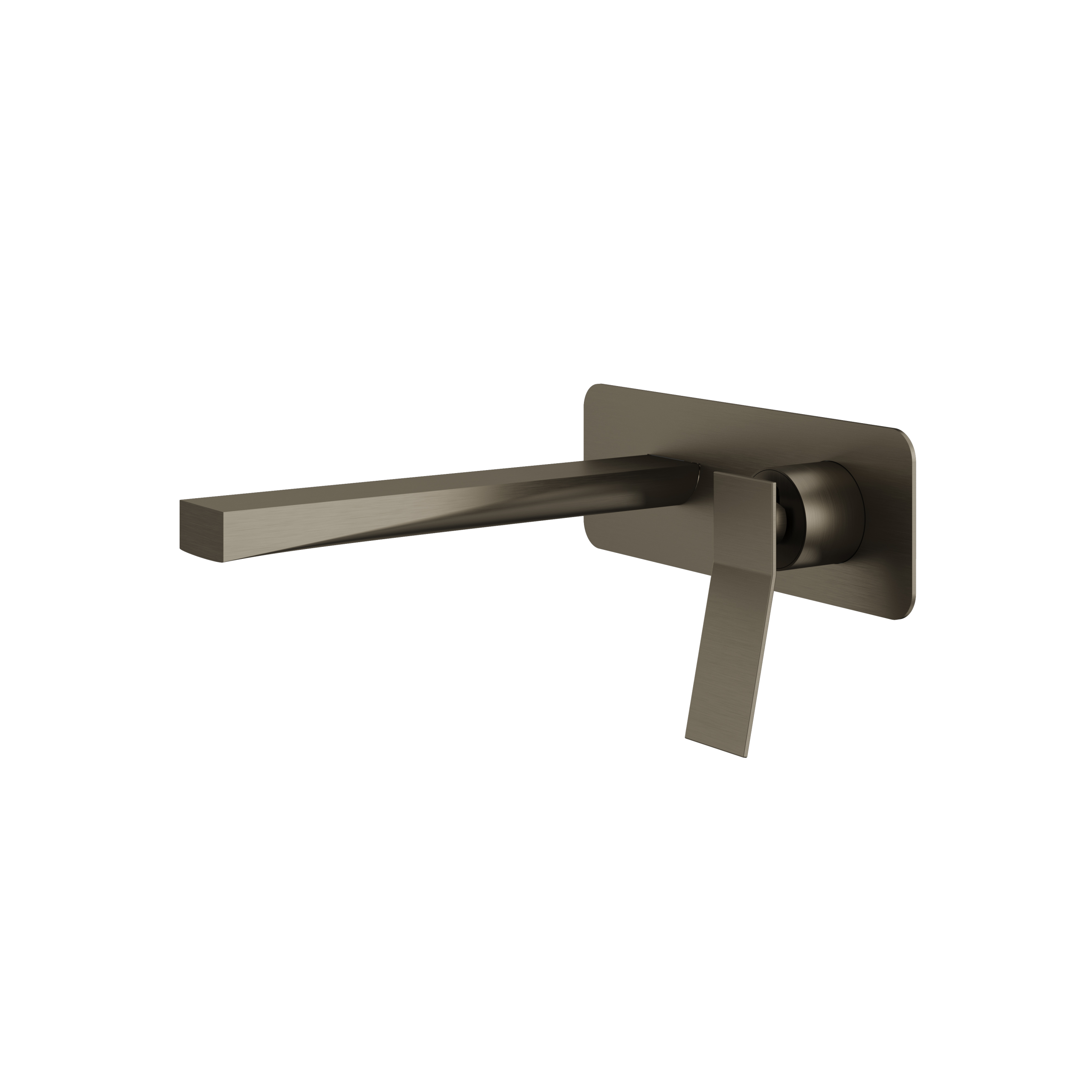 Aquabrass Chicane Wall Lavatory Faucet Trim by Aquabrass