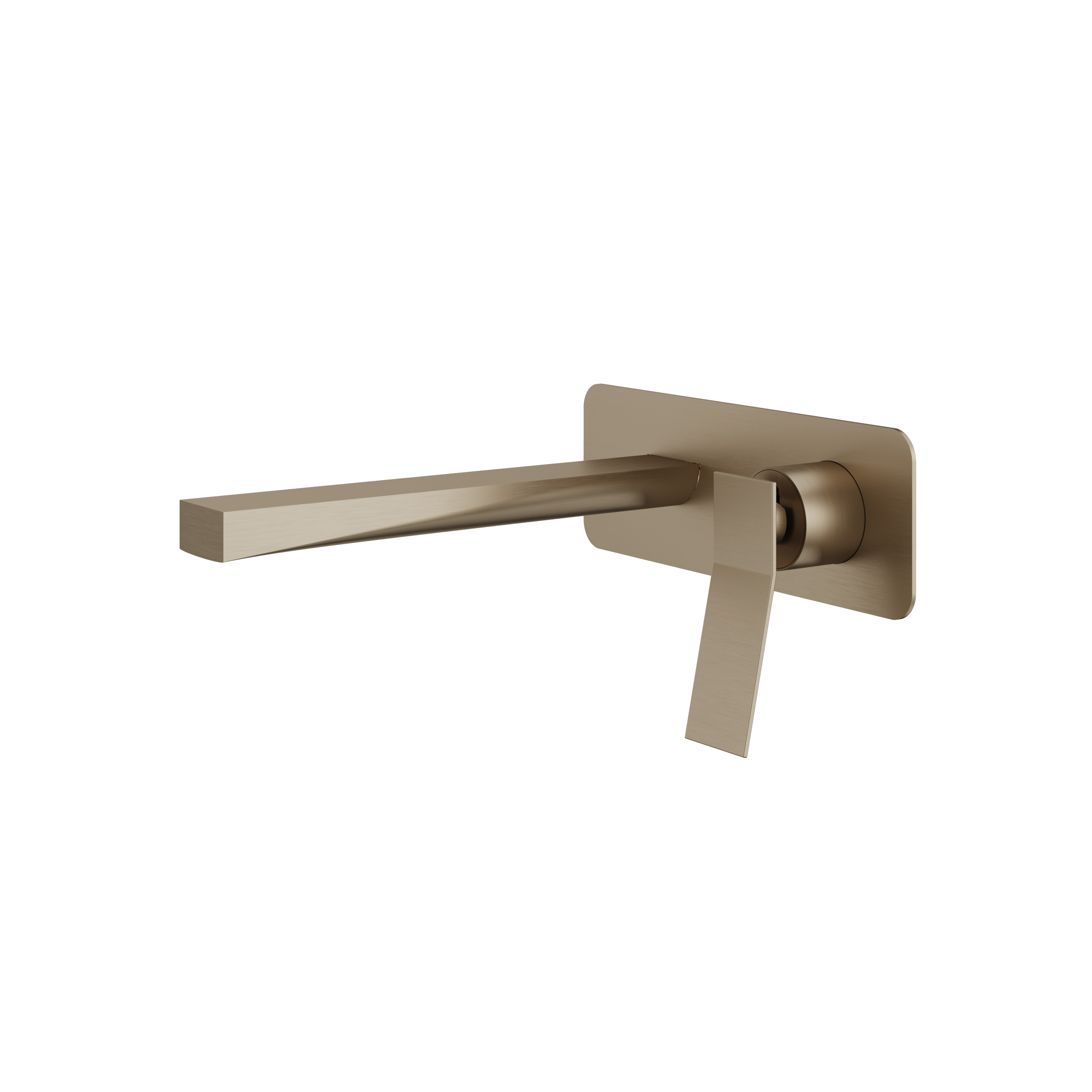 Aquabrass Chicane Wall Lavatory Faucet Trim by Aquabrass