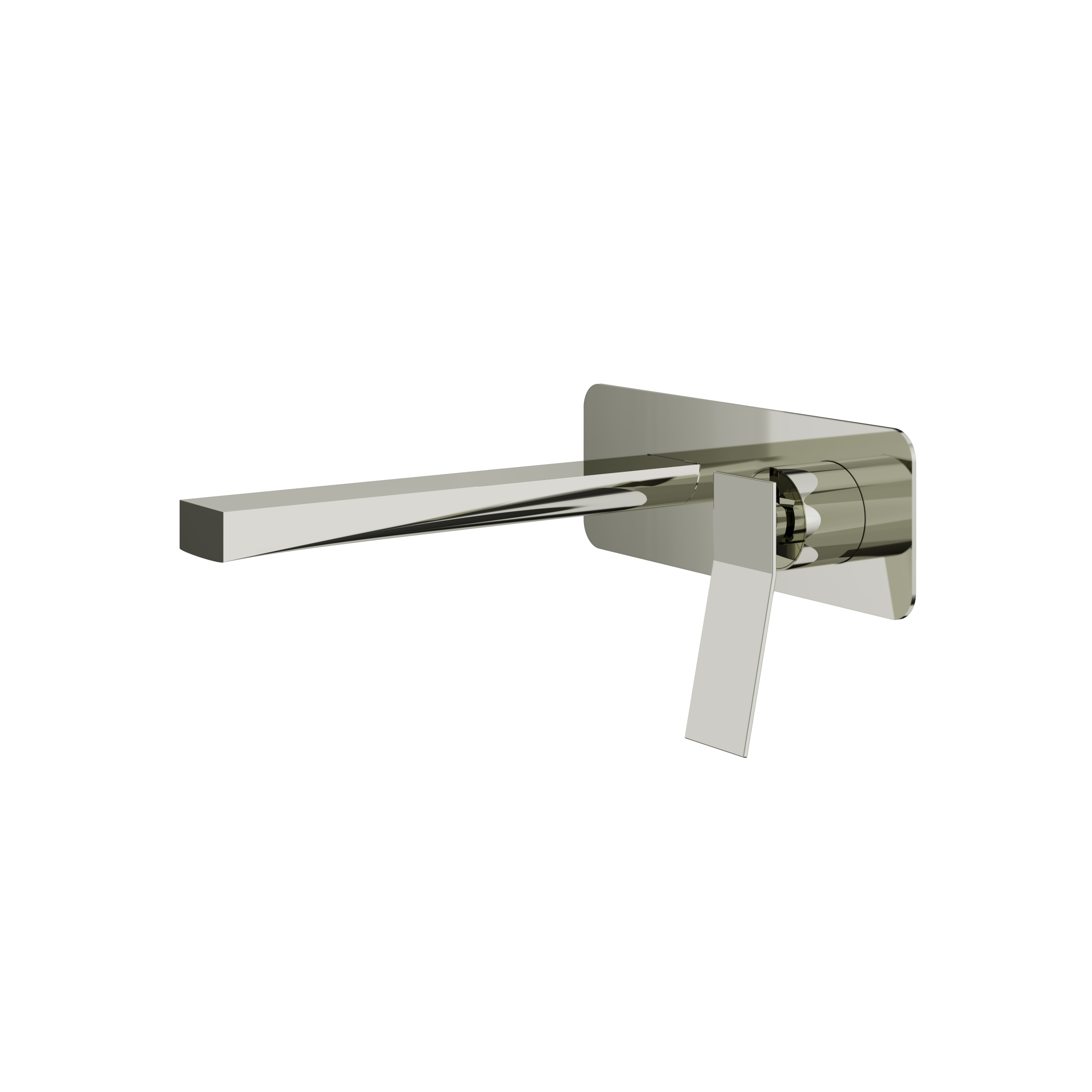 Aquabrass Chicane Wall Lavatory Faucet Trim by Aquabrass