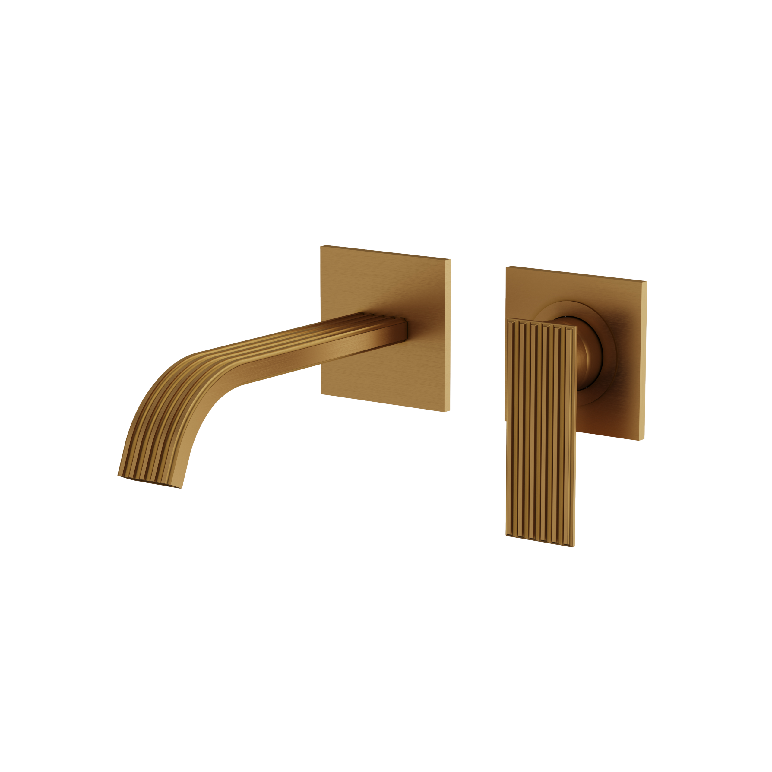 Aquabrass Tosca Wall Lavatory Faucet - Trim Only by Aquabrass