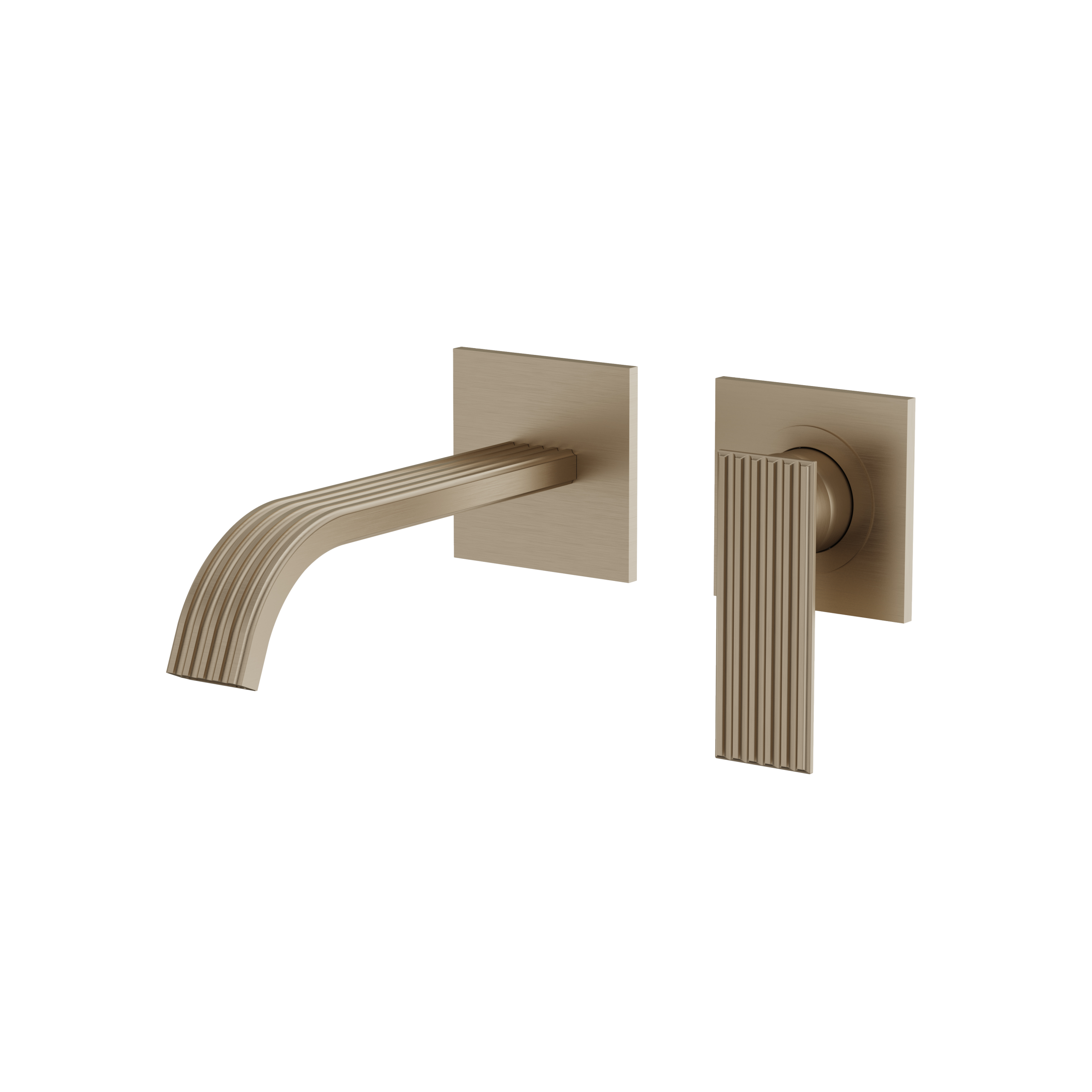 Aquabrass Tosca Wall Lavatory Faucet - Trim Only