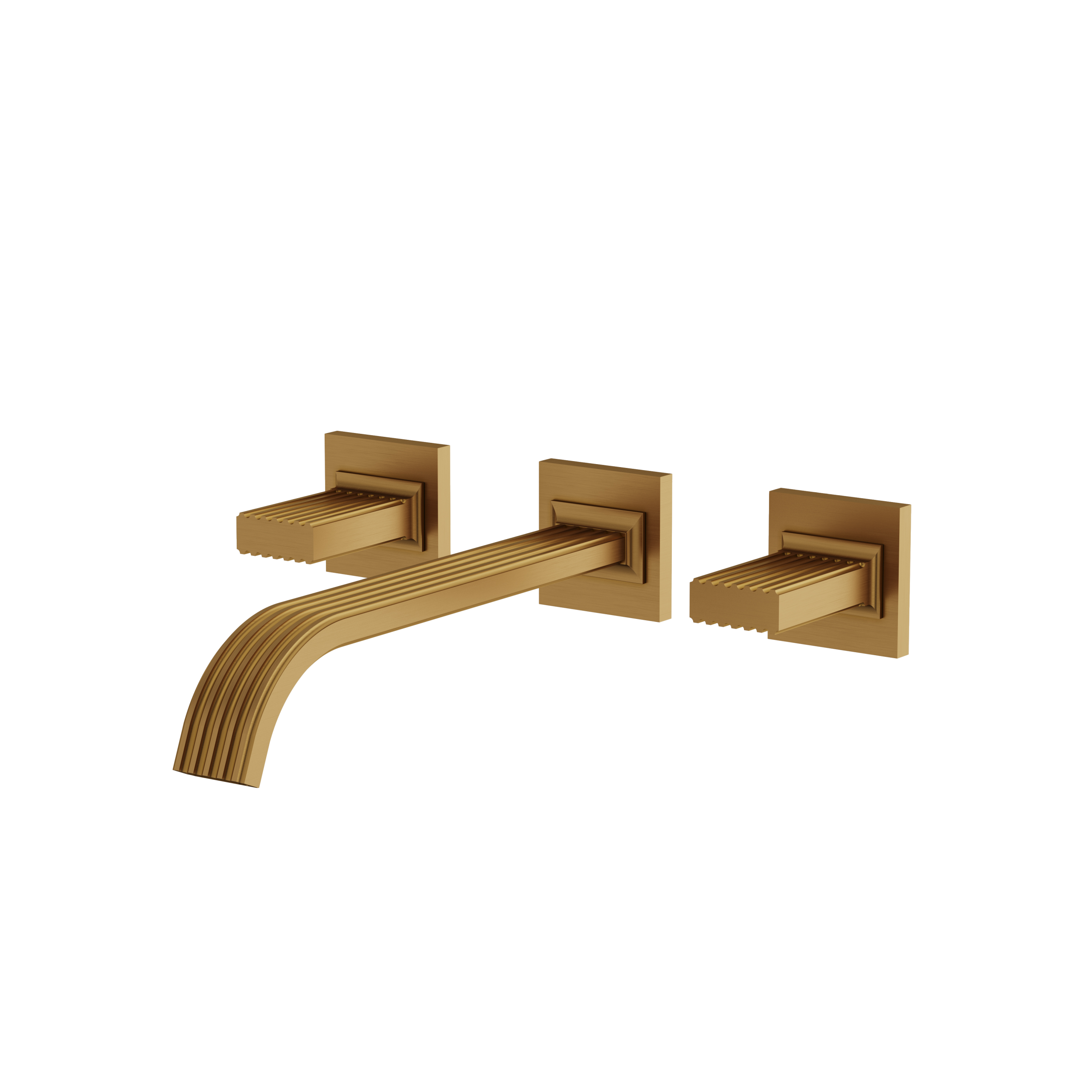 Aquabrass Tosca Wall 8" Lavatory Faucet - Trim Only by Aquabrass