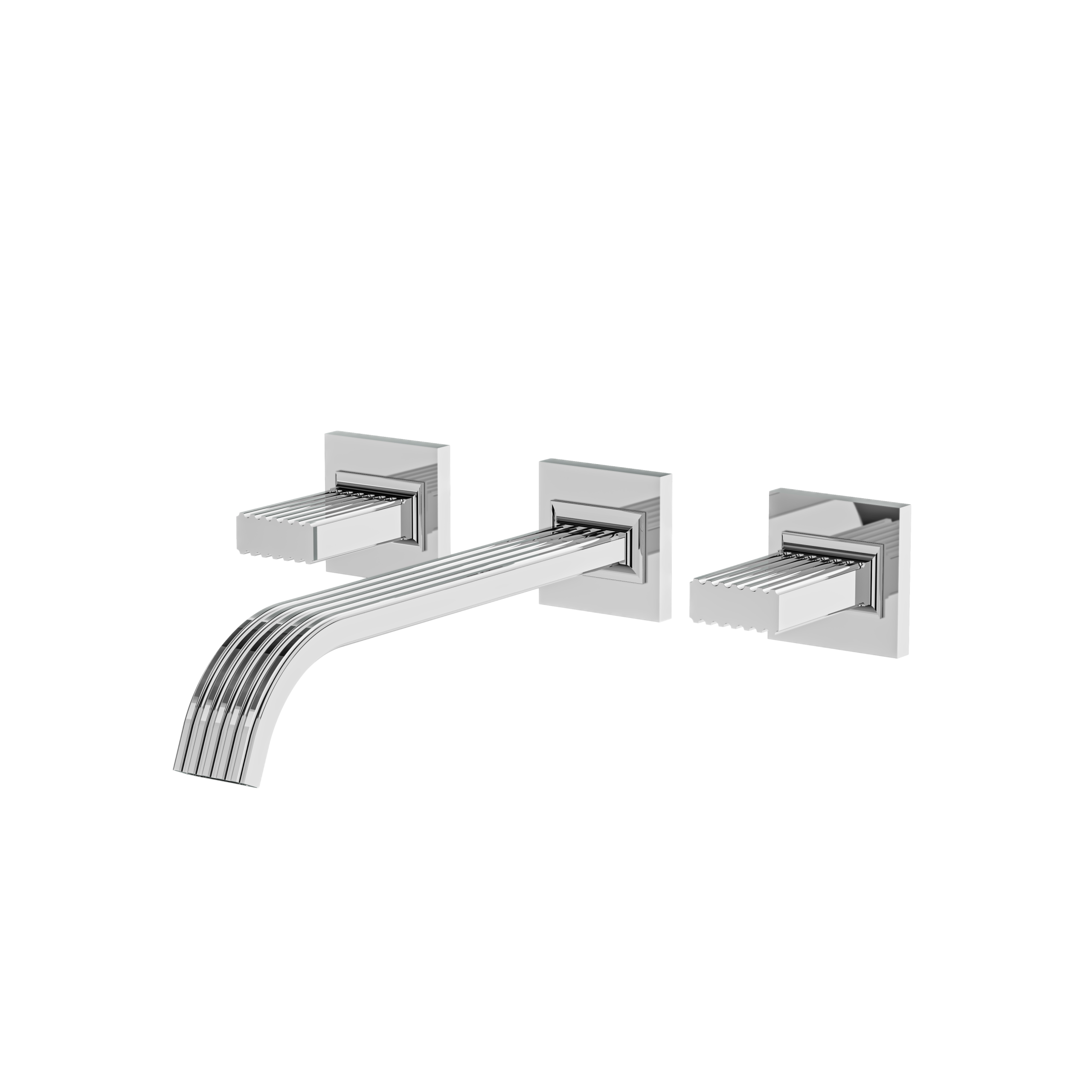 Aquabrass Tosca Wall 8" Lavatory Faucet - Trim Only by Aquabrass