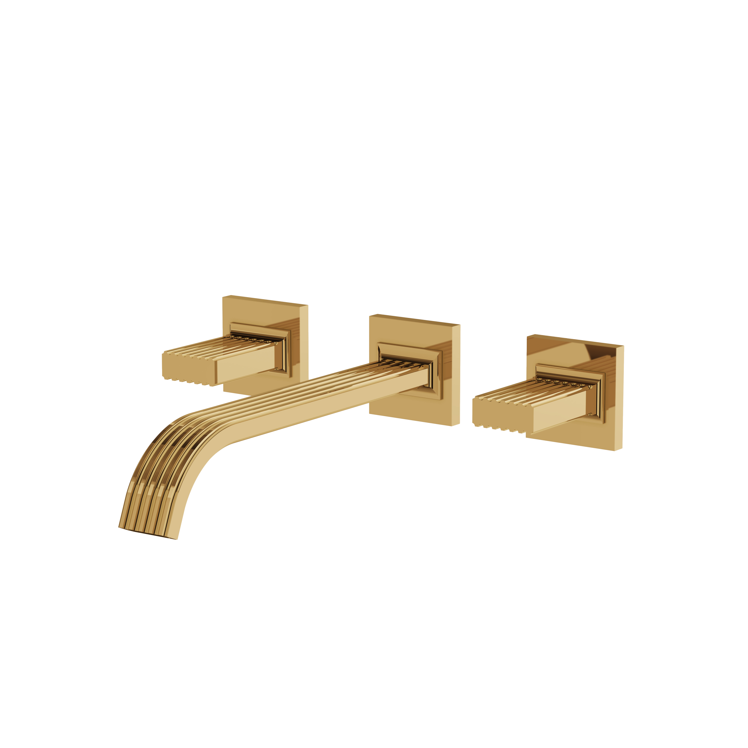Aquabrass Tosca Wall 8" Lavatory Faucet - Trim Only by Aquabrass