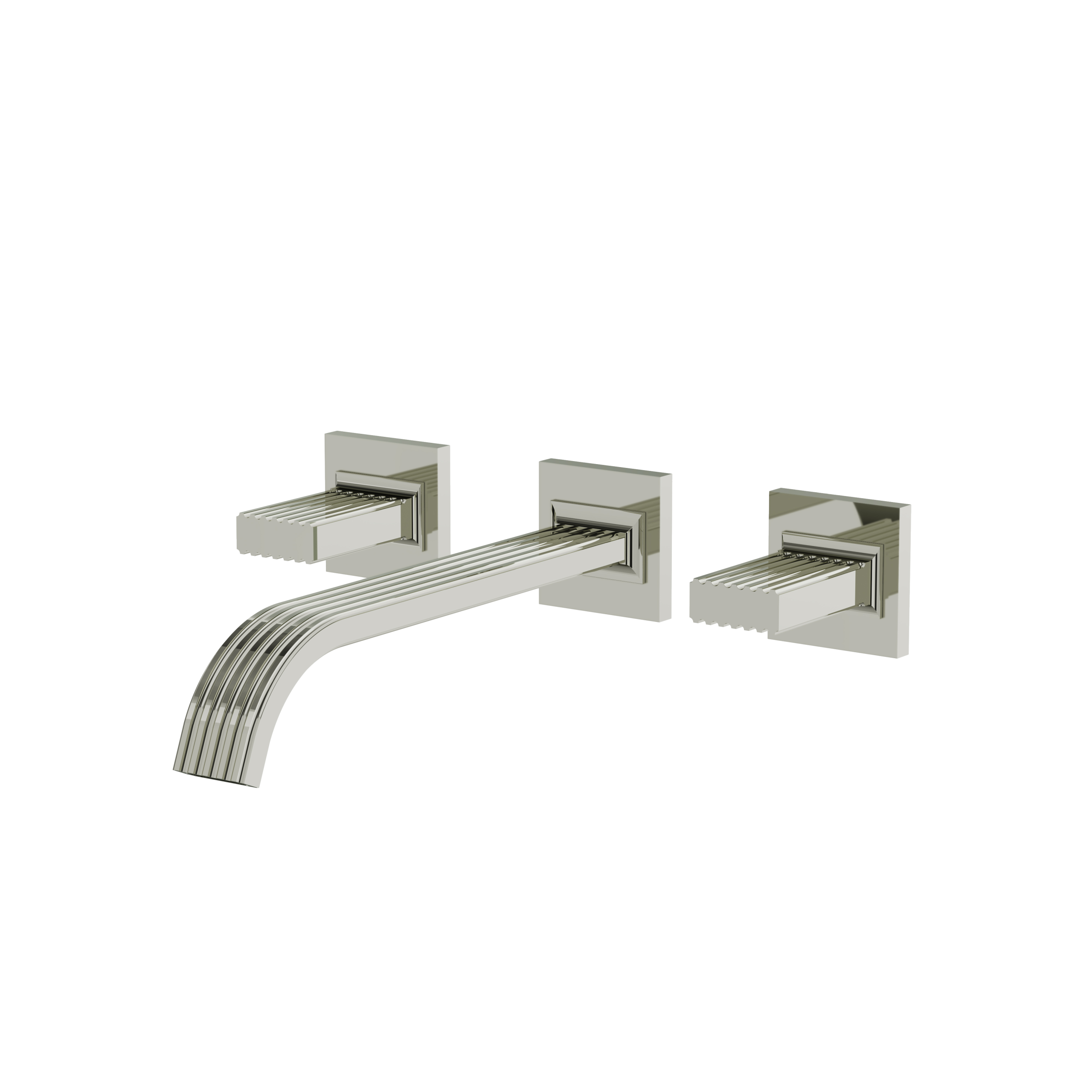 Aquabrass Tosca Wall 8" Lavatory Faucet - Trim Only by Aquabrass
