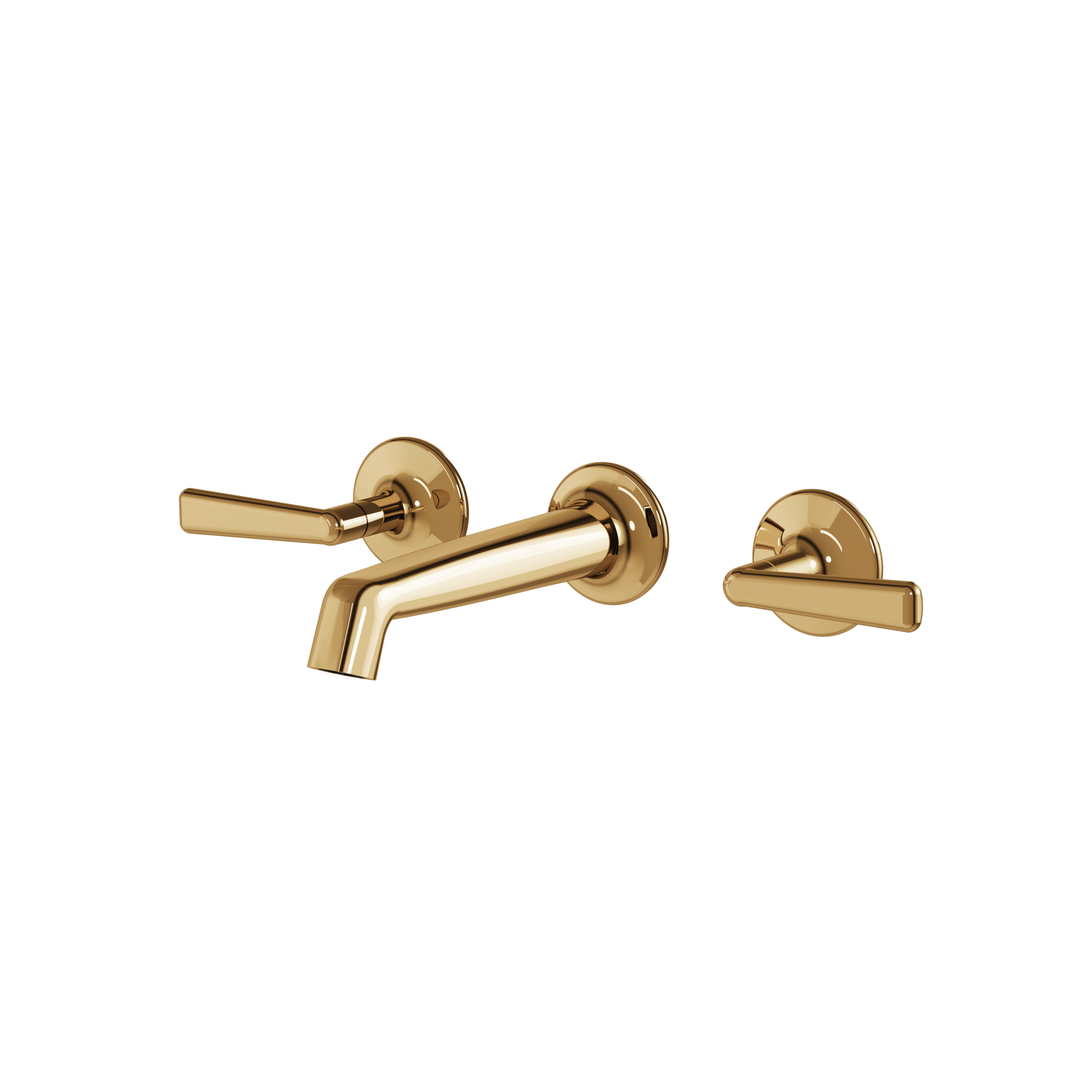 Aquabrass Forum Wall Mount Lavatory Faucet Trim Only by Aquabrass