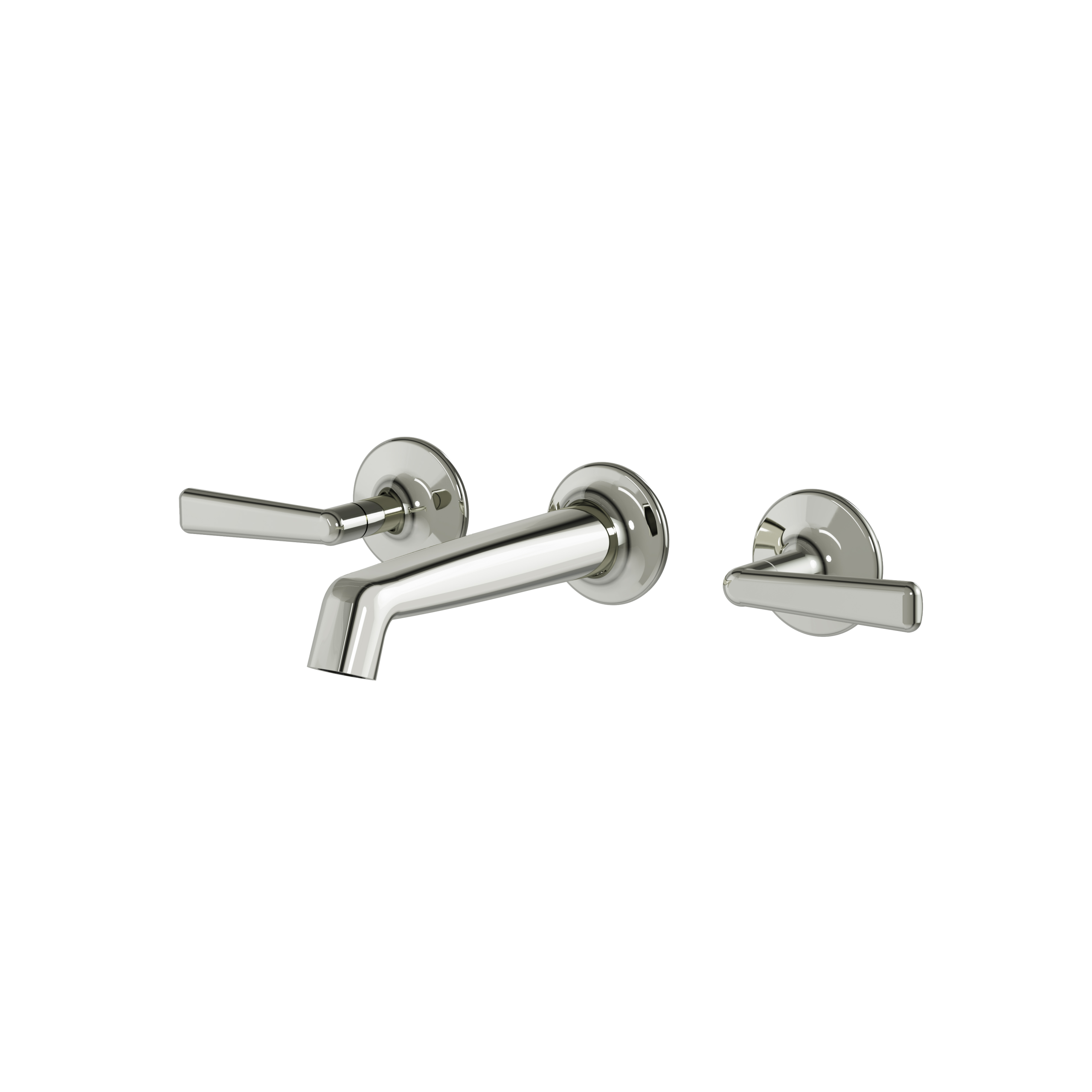 Aquabrass Forum Wall Mount Lavatory Faucet Trim Only by Aquabrass