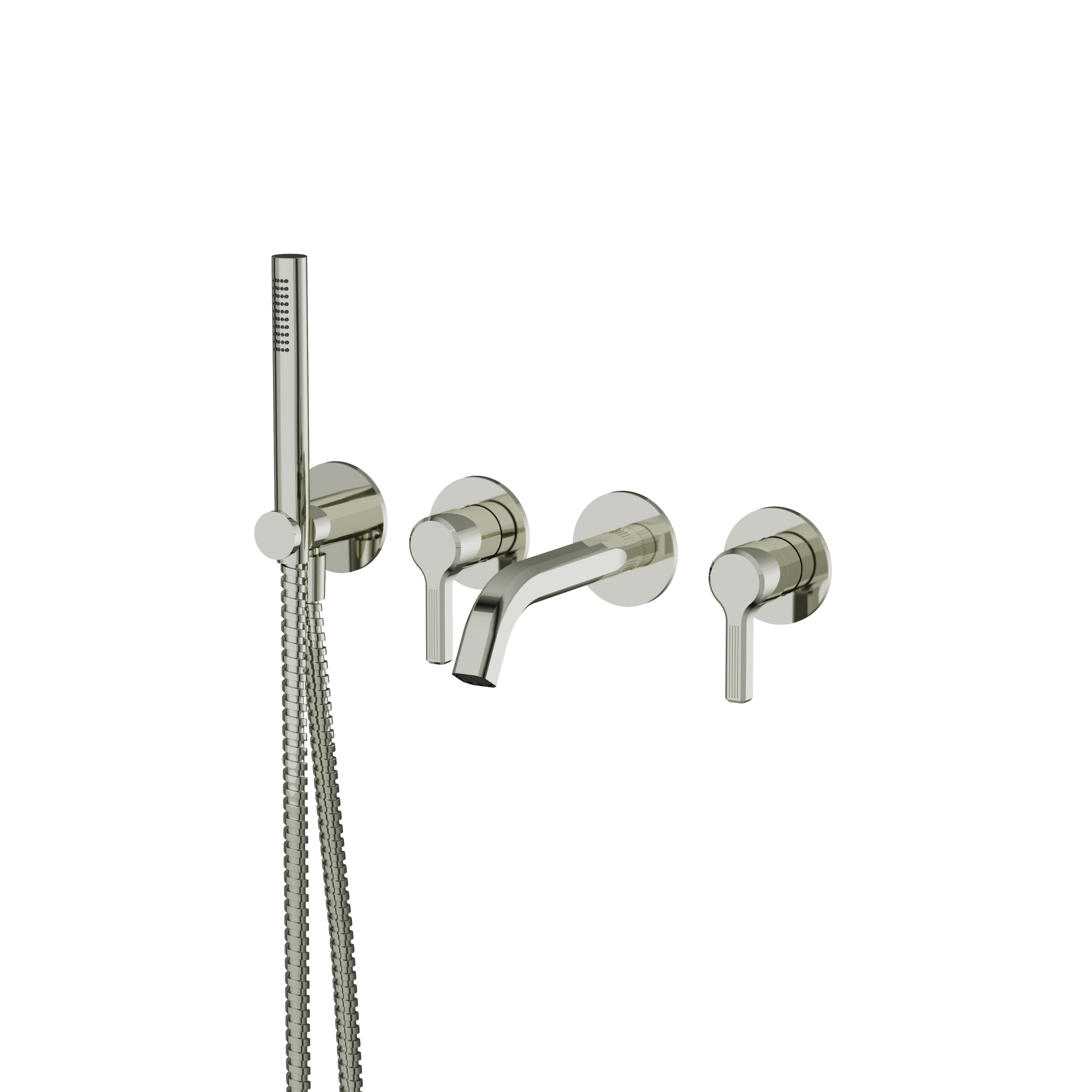 Aquabrass Ariston Wall Tub Fill with Handshower