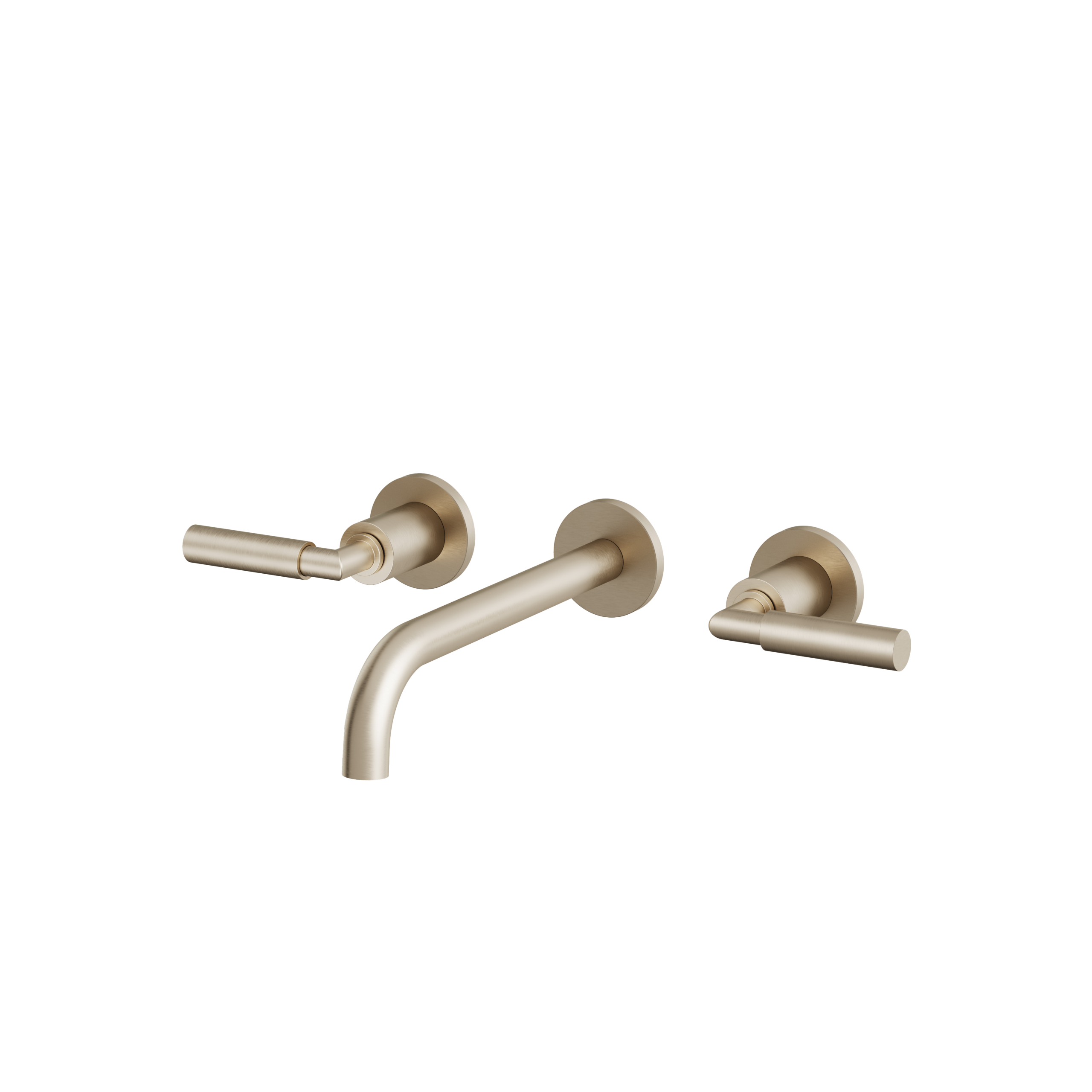 Aquabrass Aria Wall Mount Lavatory Faucet - Trim Only by Aquabrass