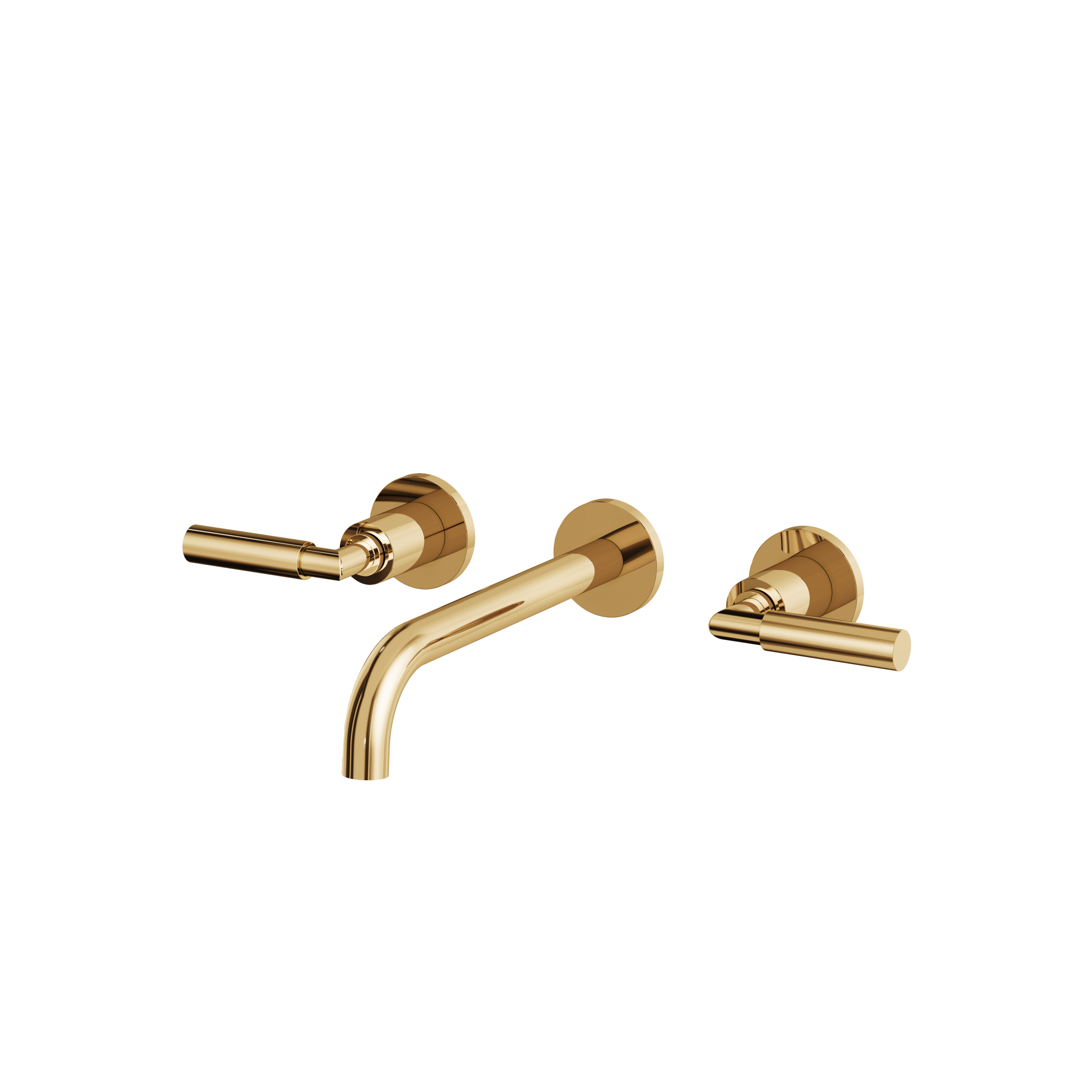 Aquabrass Aria Wall Mount Lavatory Faucet - Trim Only by Aquabrass