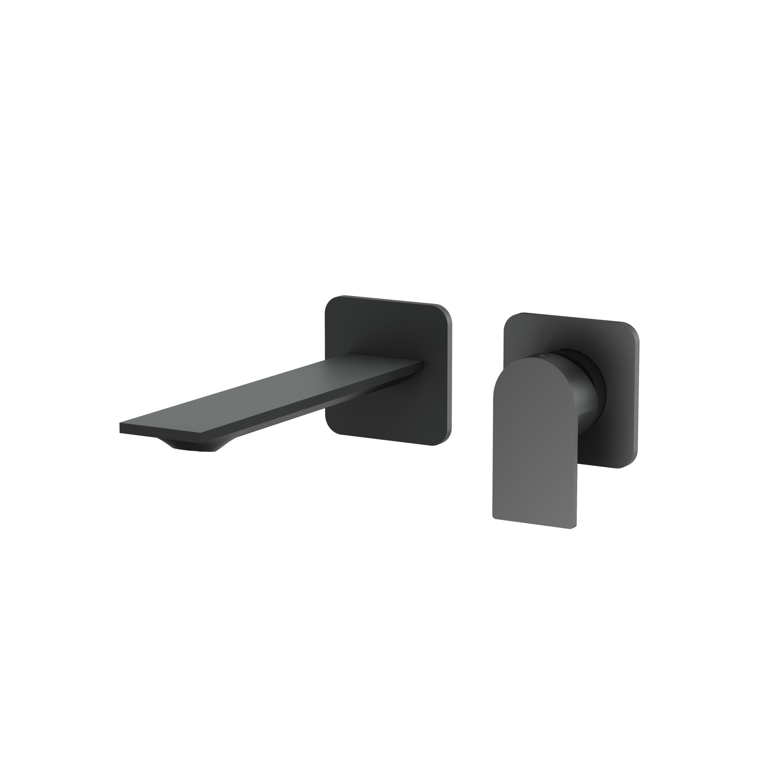Aquabrass Alpha Wallmount Lavatory Faucet - Trim by Aquabrass